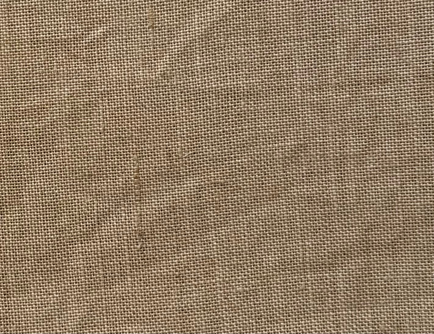 Close-up of a textured beige fabric surface R&R Patriot's Brew 36 ct