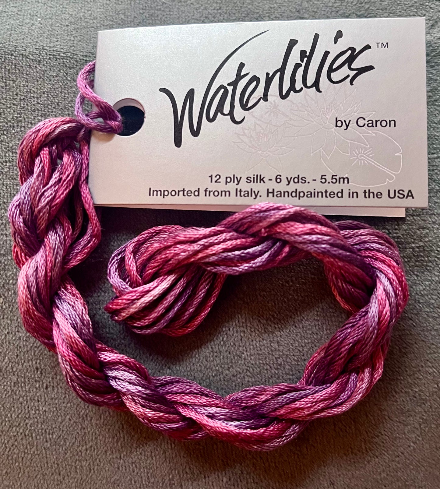 Waterlilies by Caron 152 Mulberry
