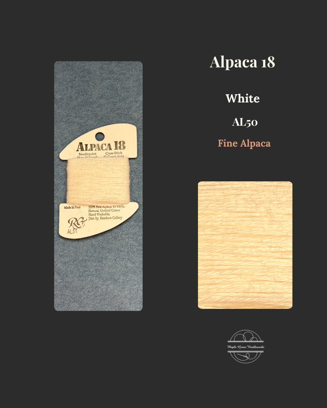 Alpaca_18_White AL50