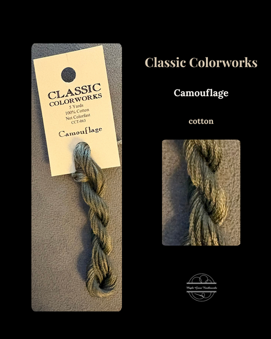 Classic Colorworks Camouflage Embroidery Floss