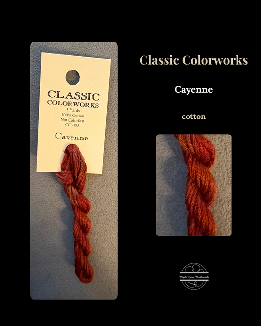 Classic Colorworks Cayenne Embroidery Floss
