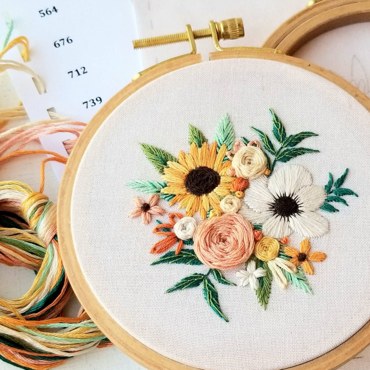 Cozy Harvest Embroidery Kit