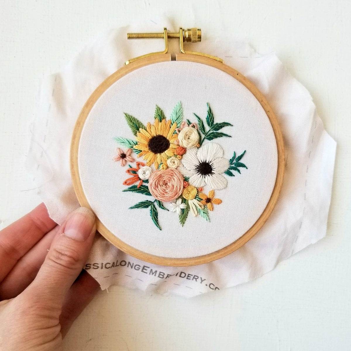 Jessica Long Cozy Harvest Embroidery Kit