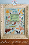 Cover image of Let Every Creature Lindy Stitches cross stitch pattern