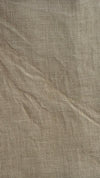 Close-up of textured brown fabric known as R&R Creme Brulee 32ct Linen