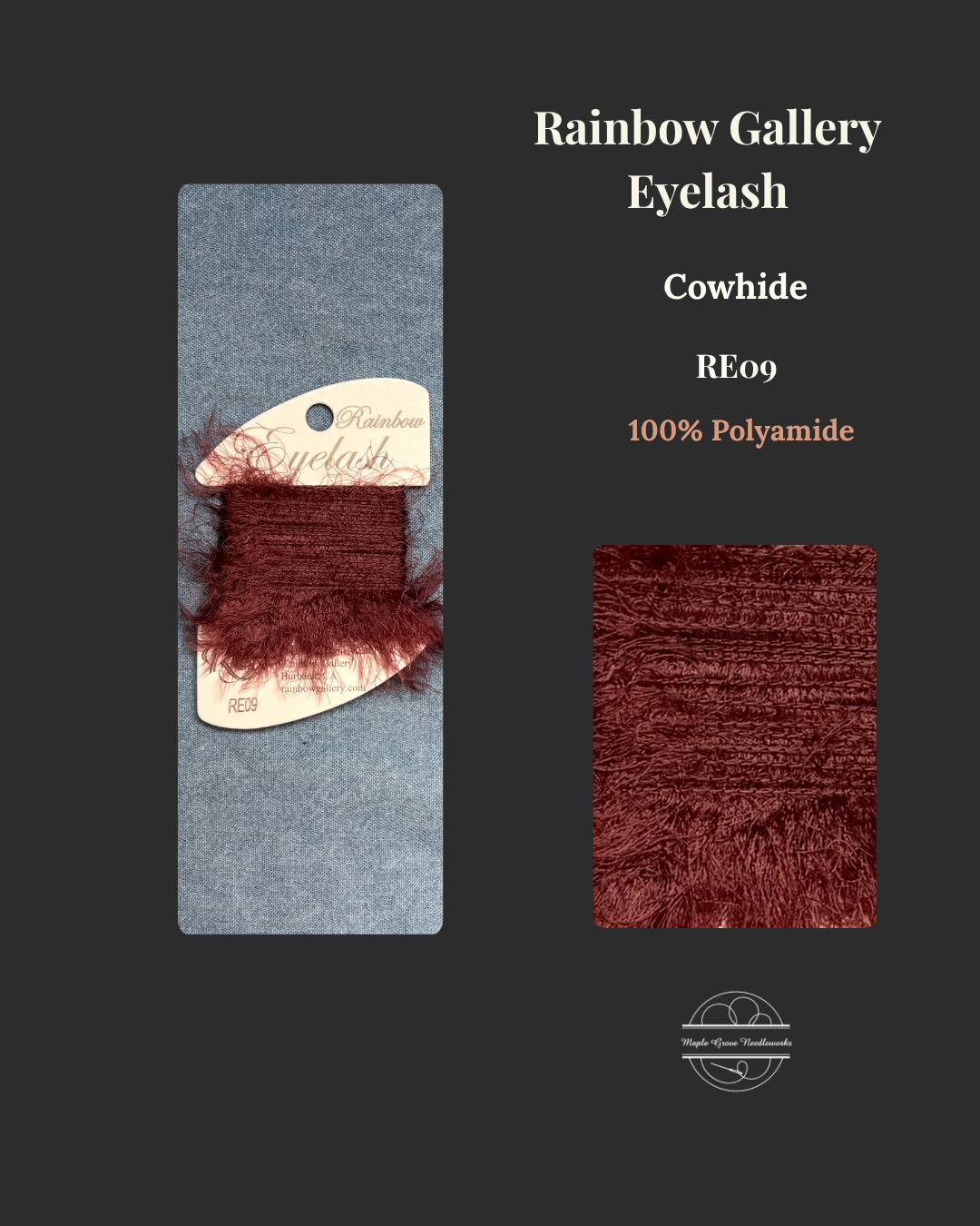Rainbow_Gallery_Eyelash_Cowhide_RE09_Embroidery_Threads