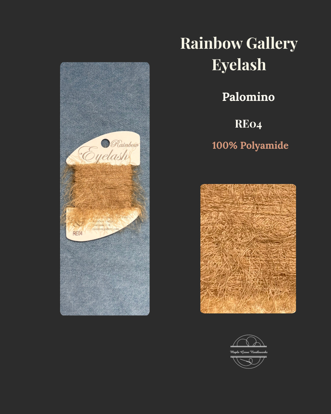 Rainbow_Gallery_Eyelash_Palomino RE04 Embroidery_Threads