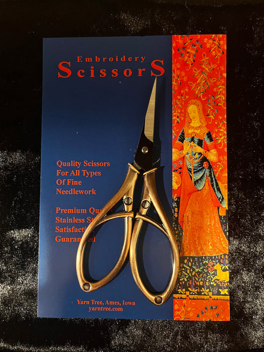 Royal Copper  Embroidery Scissors Copper