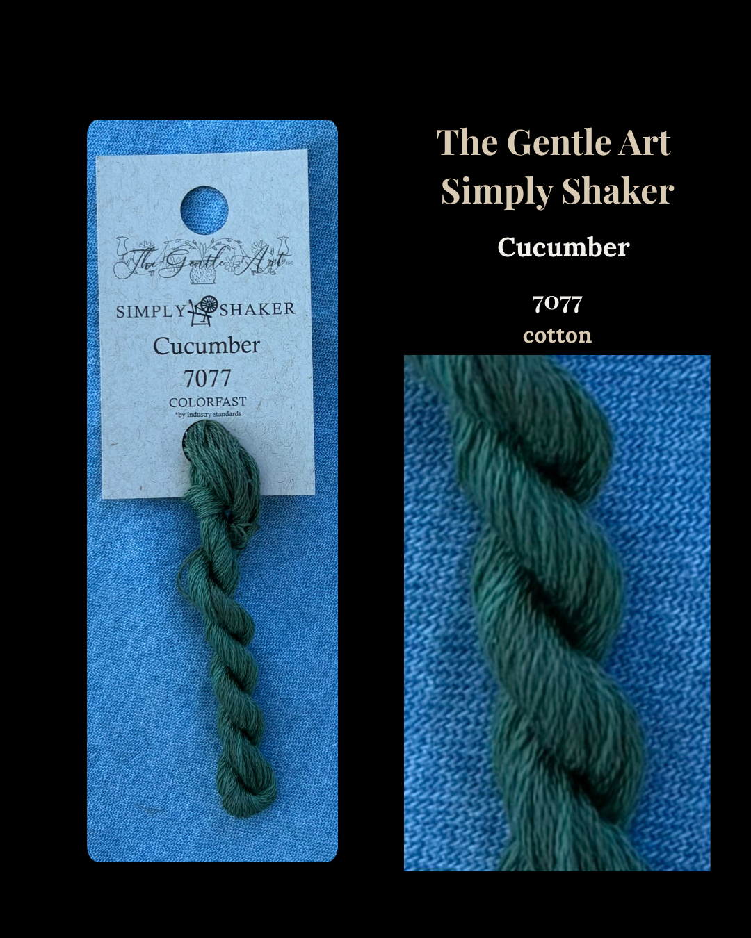 The Gentle Art Simply Shaker' Cucumber 7077