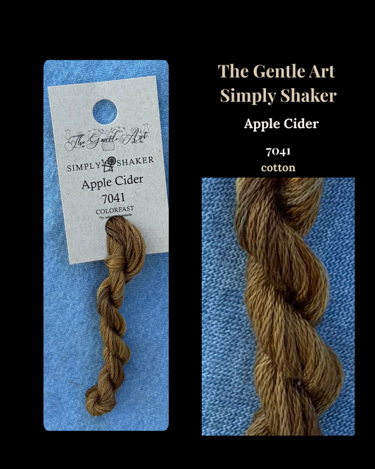 'The Gentle Art Simply Shaker Apple Cider' 7041 Embroidery floss skein