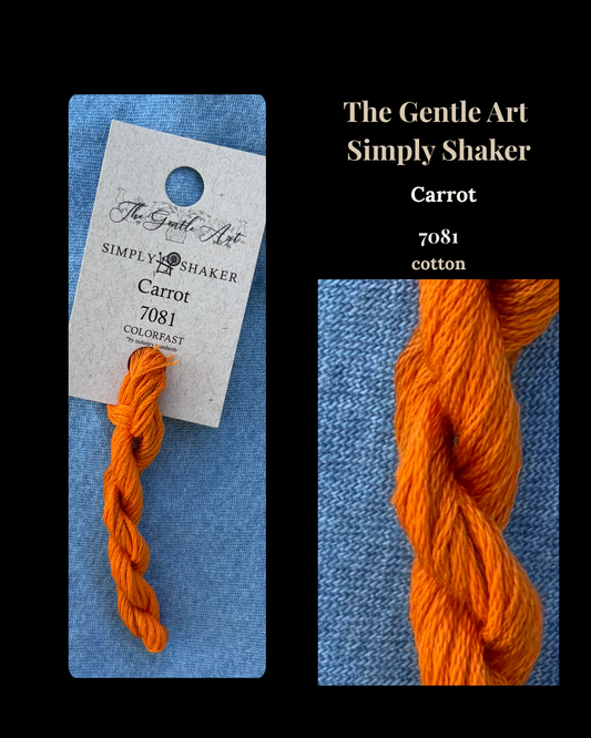 The Gentle Art Simply Shaker 7081 Carrot