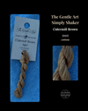 The Gentle Art Simply Shaker Cidermill Brown 7007 embroidery thread