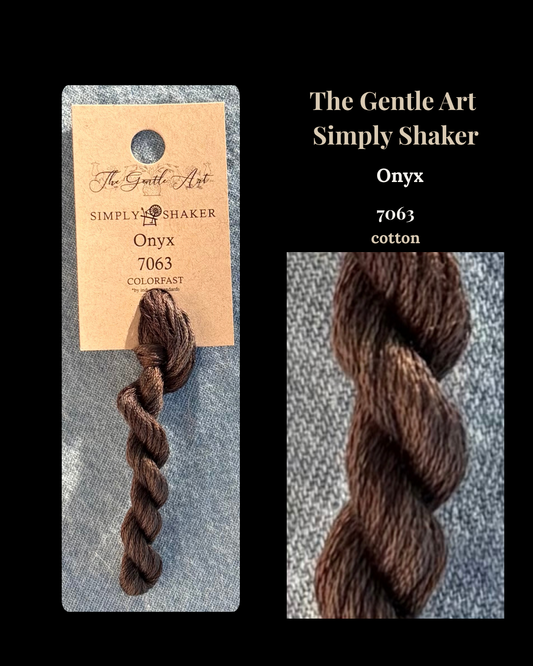 The Gentle Art Simply Shaker 7063 Onyx