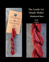 he Gentle Art Simply Shaker skein of Weathered Barn 7046