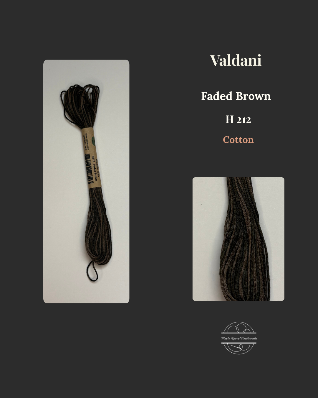 Valdani Faded Brown H212