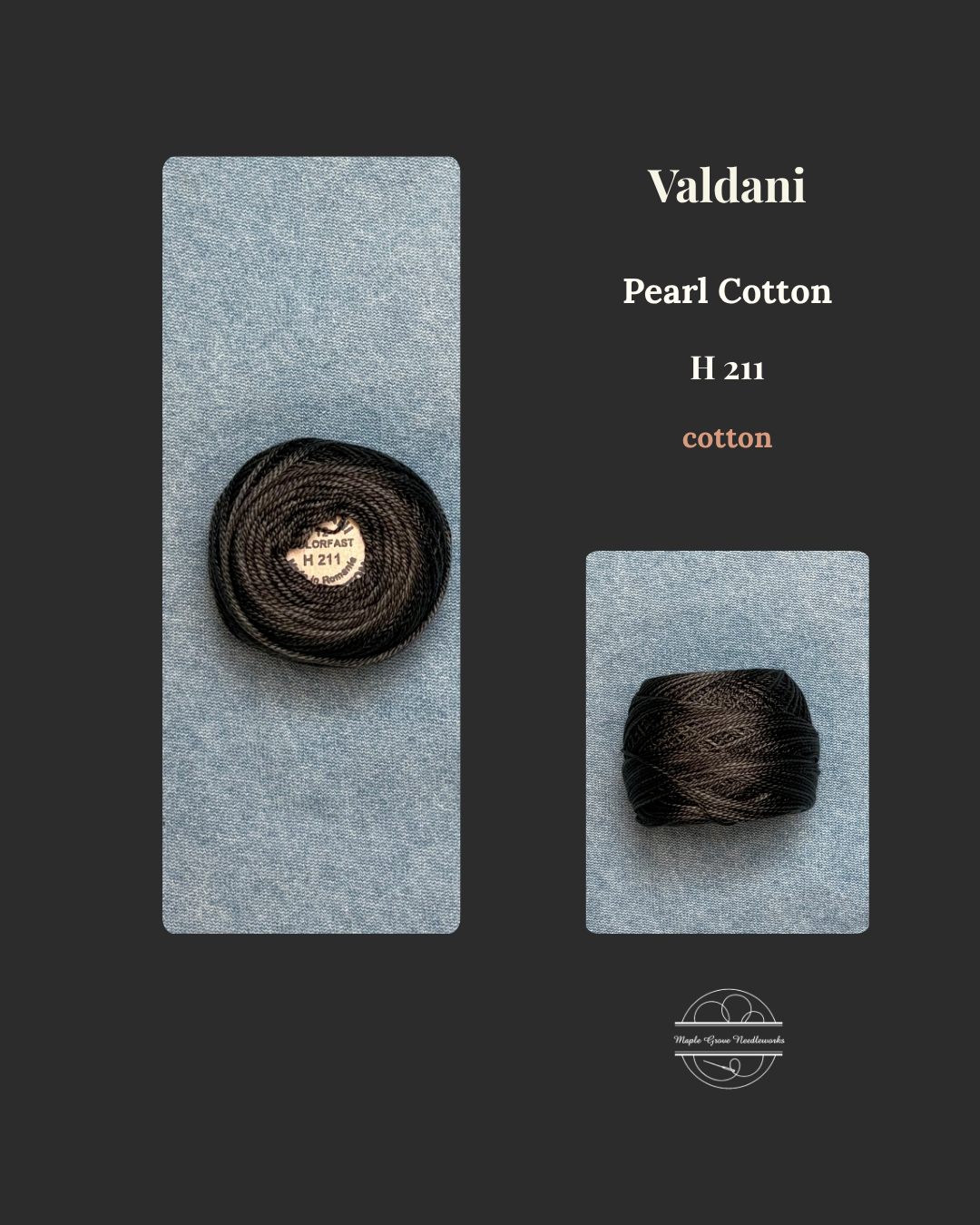 Valdani_H211_Pearl_Cotton_Size_12_Embroidery_Threads