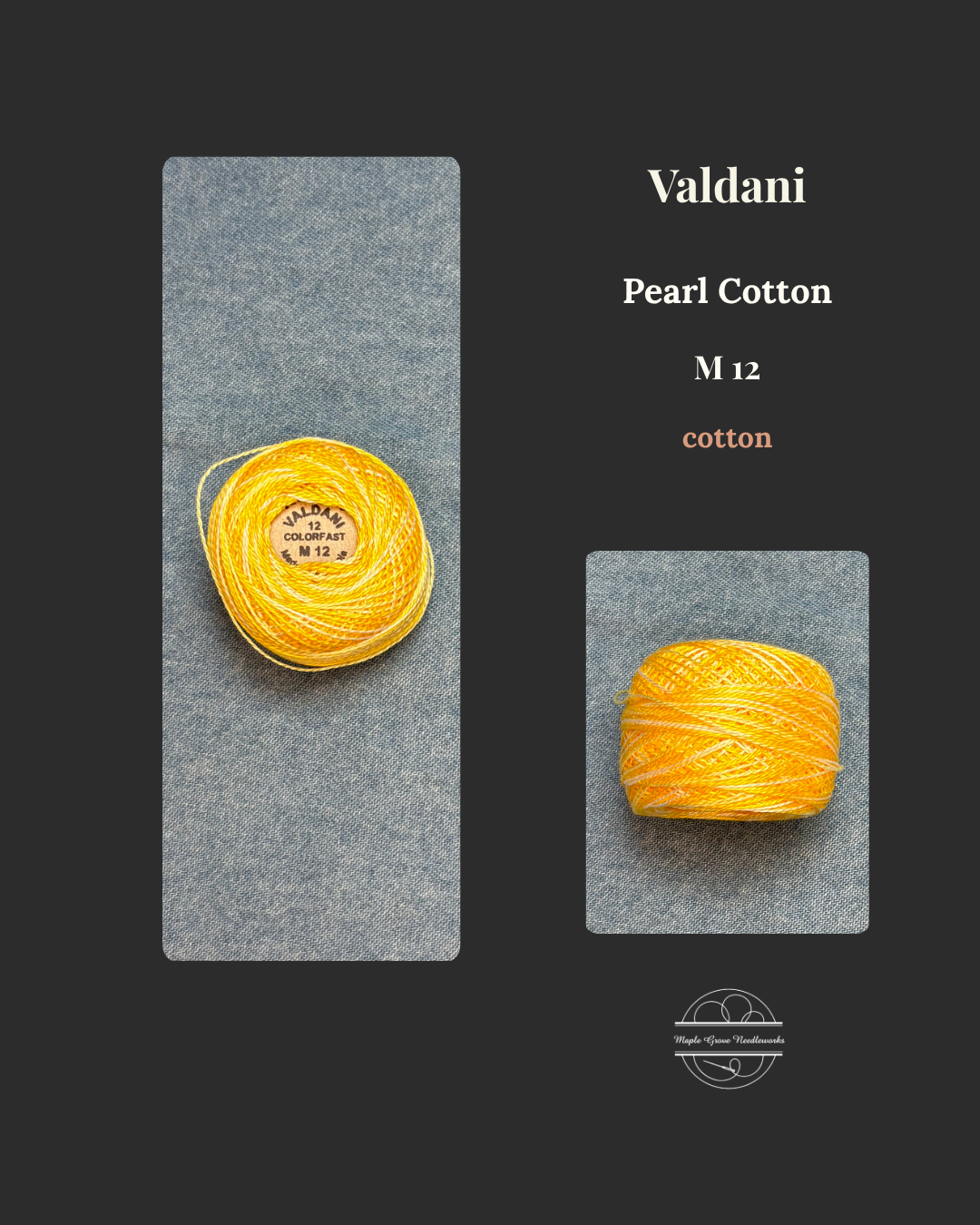 Valdani_M12_Pearl_Cotton_Embroidery_Threads