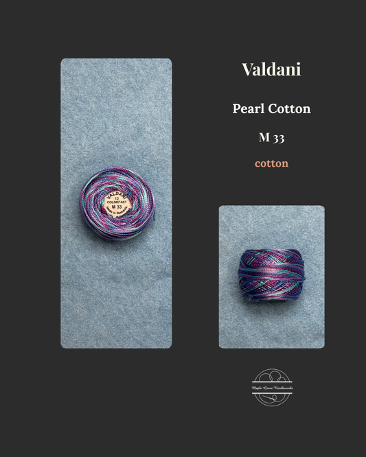 Valdani_M33_Pearl_Cotton_Size_12_Embroidery_Threads