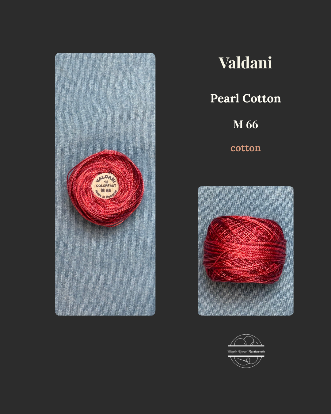Valdani_M66_Pearl_Cotton_Size_12_Embroidery_Threads