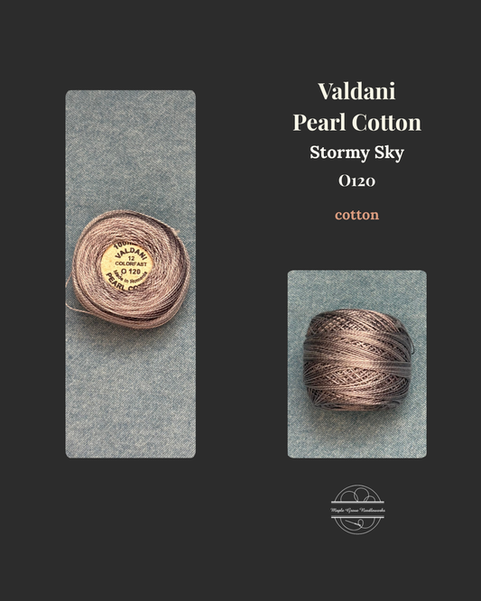 Valdani_Stormy_Sky_O120_Pearl_Cotton Embroidery Threads