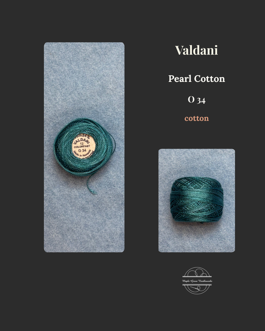 Valdani_O34_Pearl_Cotton_Size_12_Embroidery_Threads