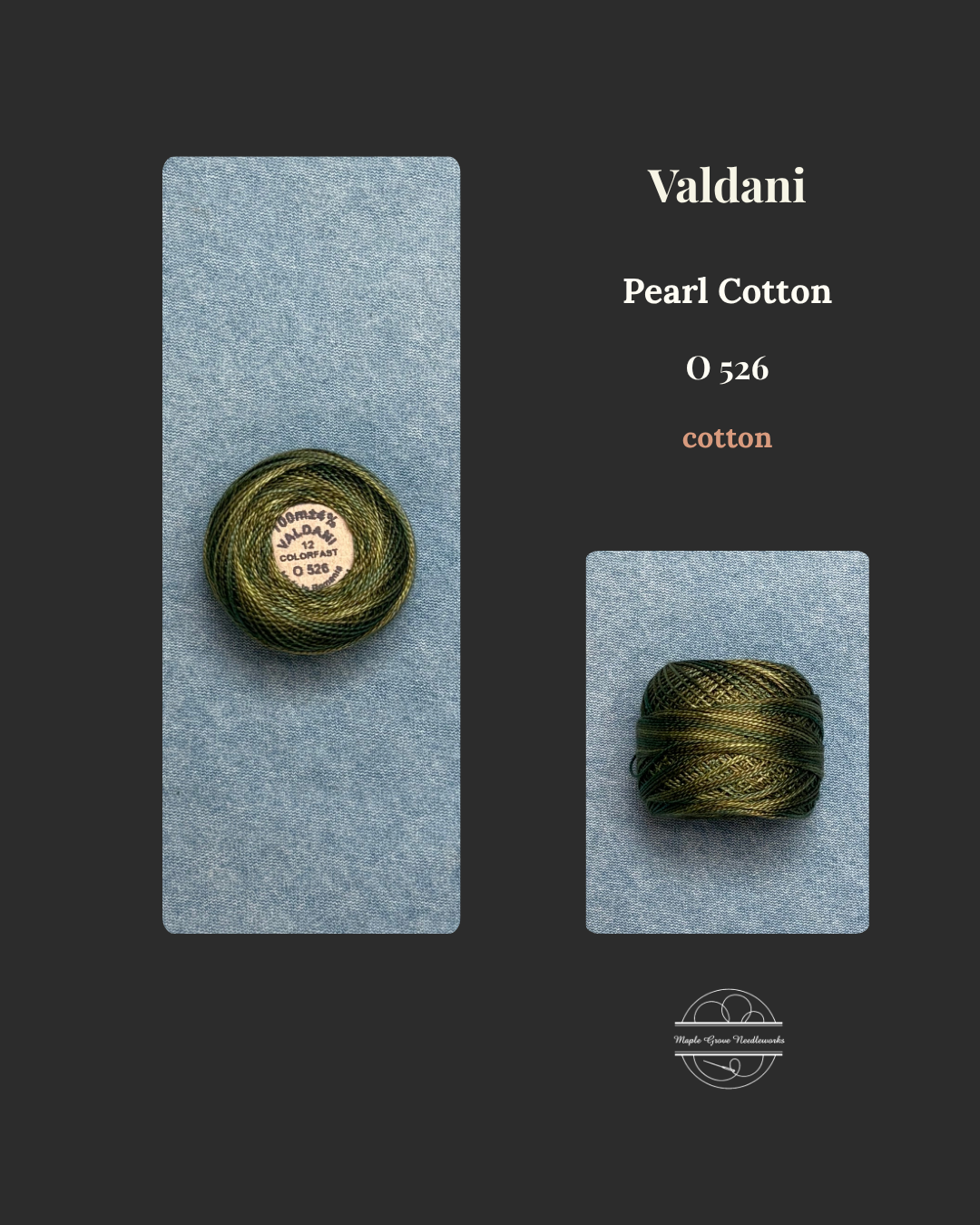 Valdani_O526_Pearl_Cotton_Size_12_Embroidery_Threads