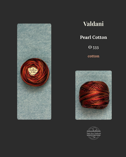 Valdani O533 Pearl Cotton Embroidery Threads