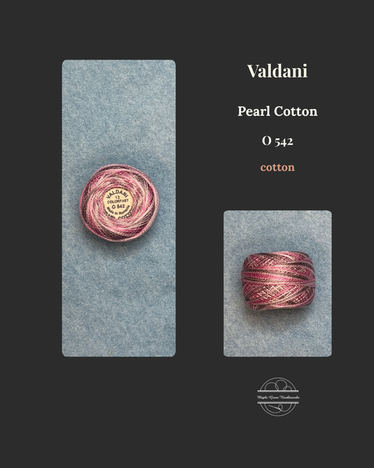 Valdani_O542_Pearl_Cotton_Size_12_Embroidery_Thread