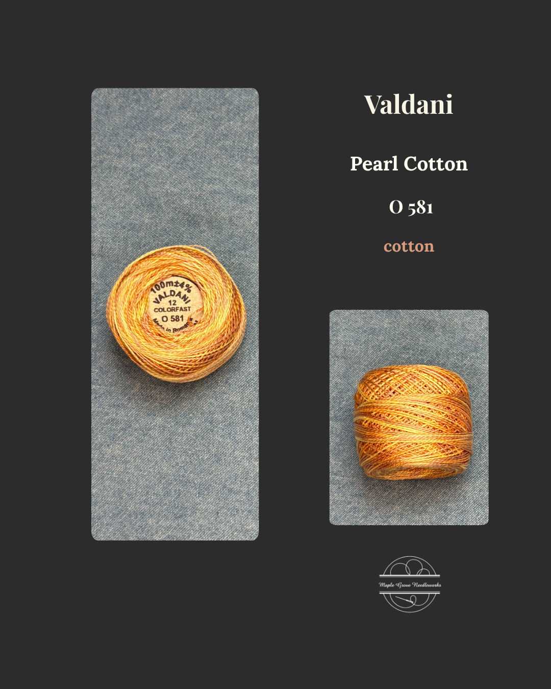 Valdani_O 581 Pearl_Cotton_Embroidery_Threads