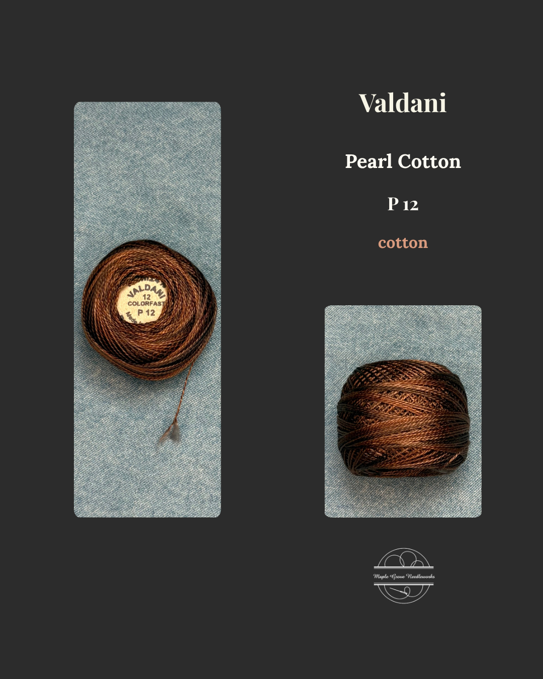 Valdani_P12_Pearl_Cotton_Embroidery_Thread