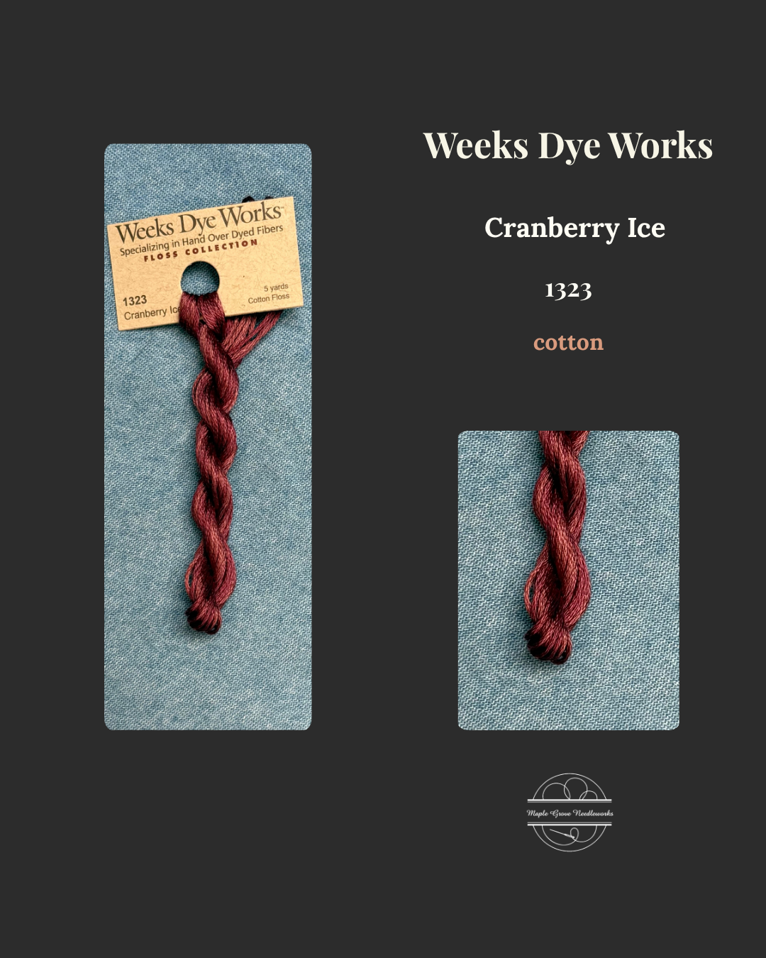 Cranberry Ice 1323 Weeks Dye Works