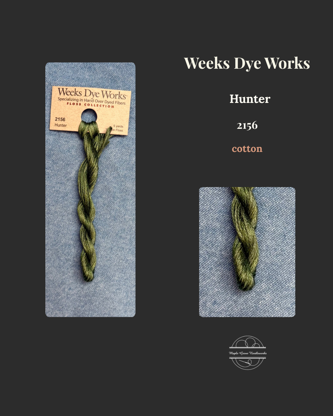 Hunter 2156 Weeks Dye Works