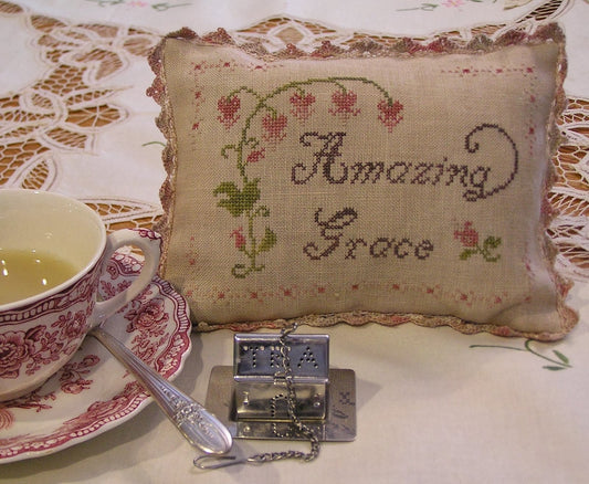 Amazing Grace - The Nebby Needle Cross Stitch Pattern - Maple Grove Needleworks