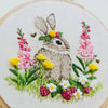 Berry Patch Bunny hand embroidery kit - Maple Grove Needleworks