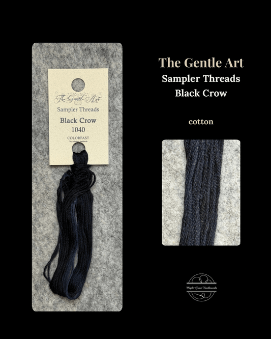 Black Crow – The Gentle Art Simply Shaker Embroidery Floss - Maple Grove Needleworks