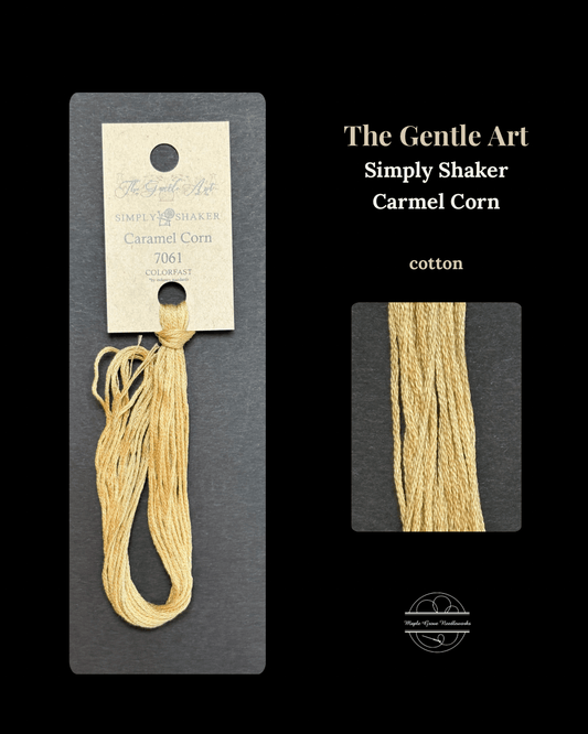 Caramel Corn 7061 – The Gentle Art Simply Shaker Embroidery Floss - Maple Grove Needleworks
