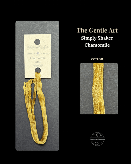 Chamomile 7016 – The Gentle Art Simply Shaker Embroidery Floss - Maple Grove Needleworks