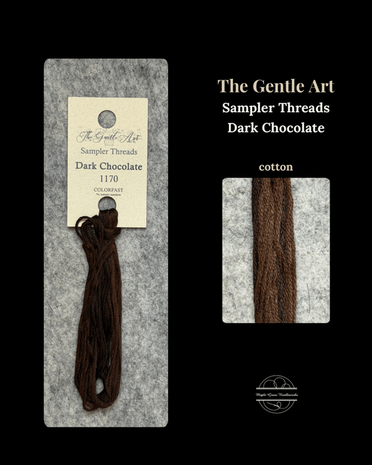 Dark Chocolate 1170 – The Gentle Art Simply Shaker Embroidery Floss - Maple Grove Needleworks