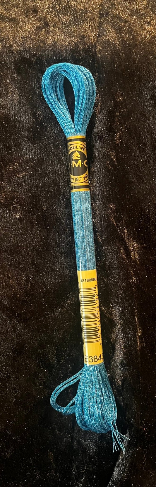 DMC Blue Metallic E3843 Mouline Light Effects - Maple Grove Needleworks