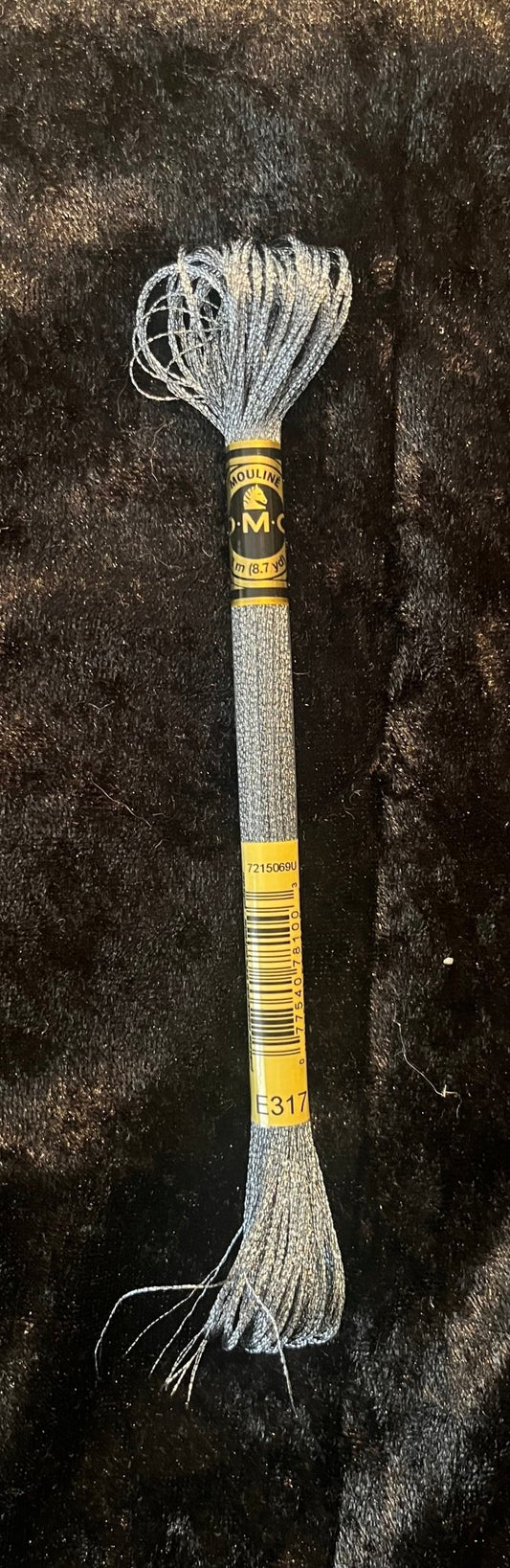 DMC Titanium Metallic E317 Mouline Light Effects - Maple Grove Needleworks