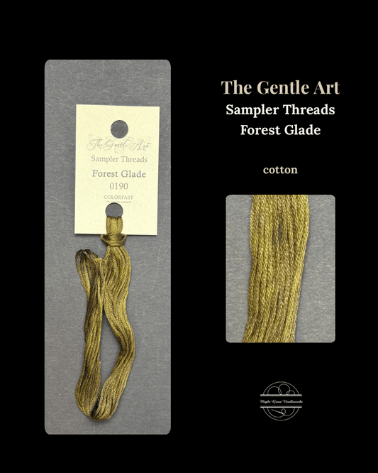 Forest Glade 0190 – The Gentle Art Sampler Threads Embroidery Floss - Maple Grove Needleworks