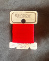 Glissen Gloss Rainbow Blending Thread Red 617 - Premium Needlework Thread - Maple Grove Needleworks