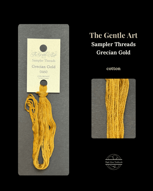 Grecian Gold 0460 – The Gentle Art Sampler Threads Embroidery Floss - Maple Grove Needleworks