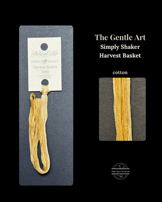 Harvest Basket 7000 – The Gentle Art Simply Shaker Embroidery Floss - Maple Grove Needleworks