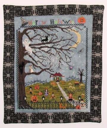 Haunted Hillside Farm - Praiseworthy Stitchers - Maple Grove Needleworks