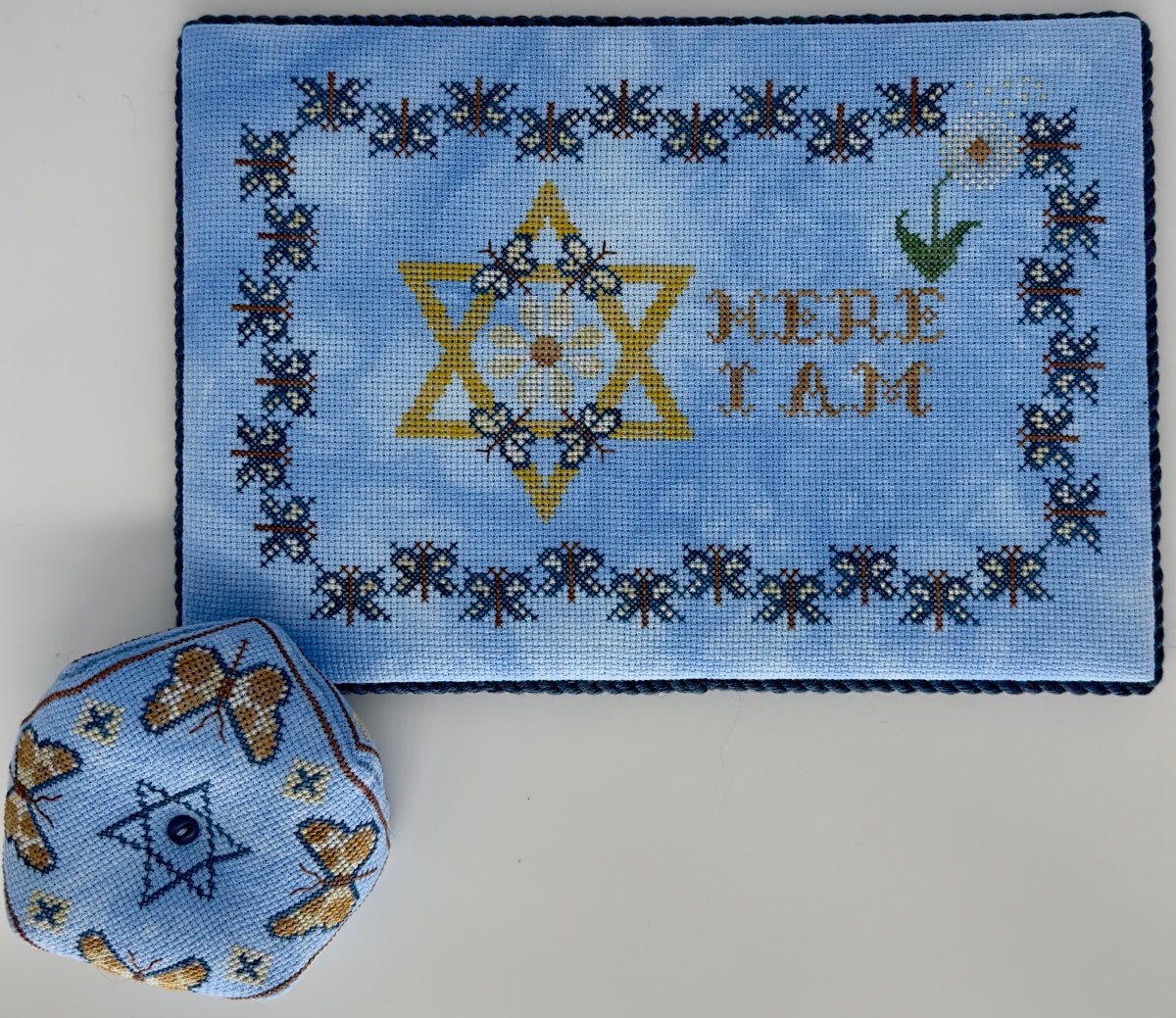 Hineni (Here I Am) Sam Brie Stitches Designs