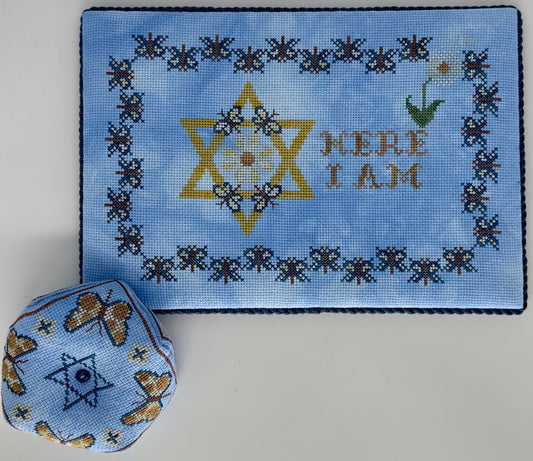 Hineni (Here I Am) Sam Brie Stitches Designs