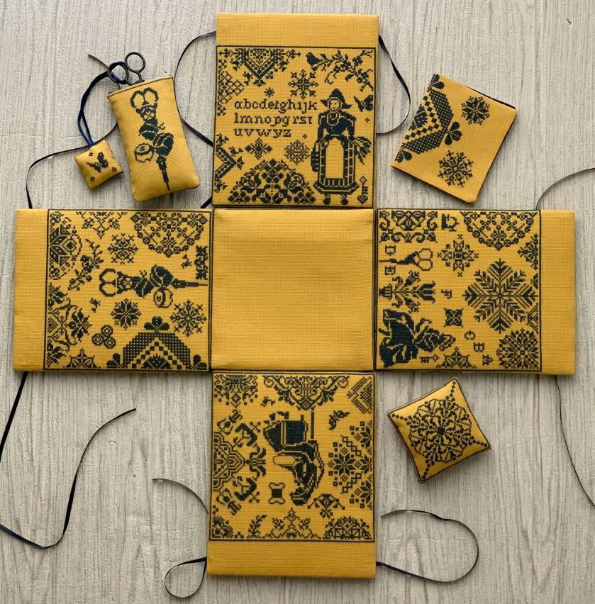 Keepsake Box Set Cross Stitch Pattern