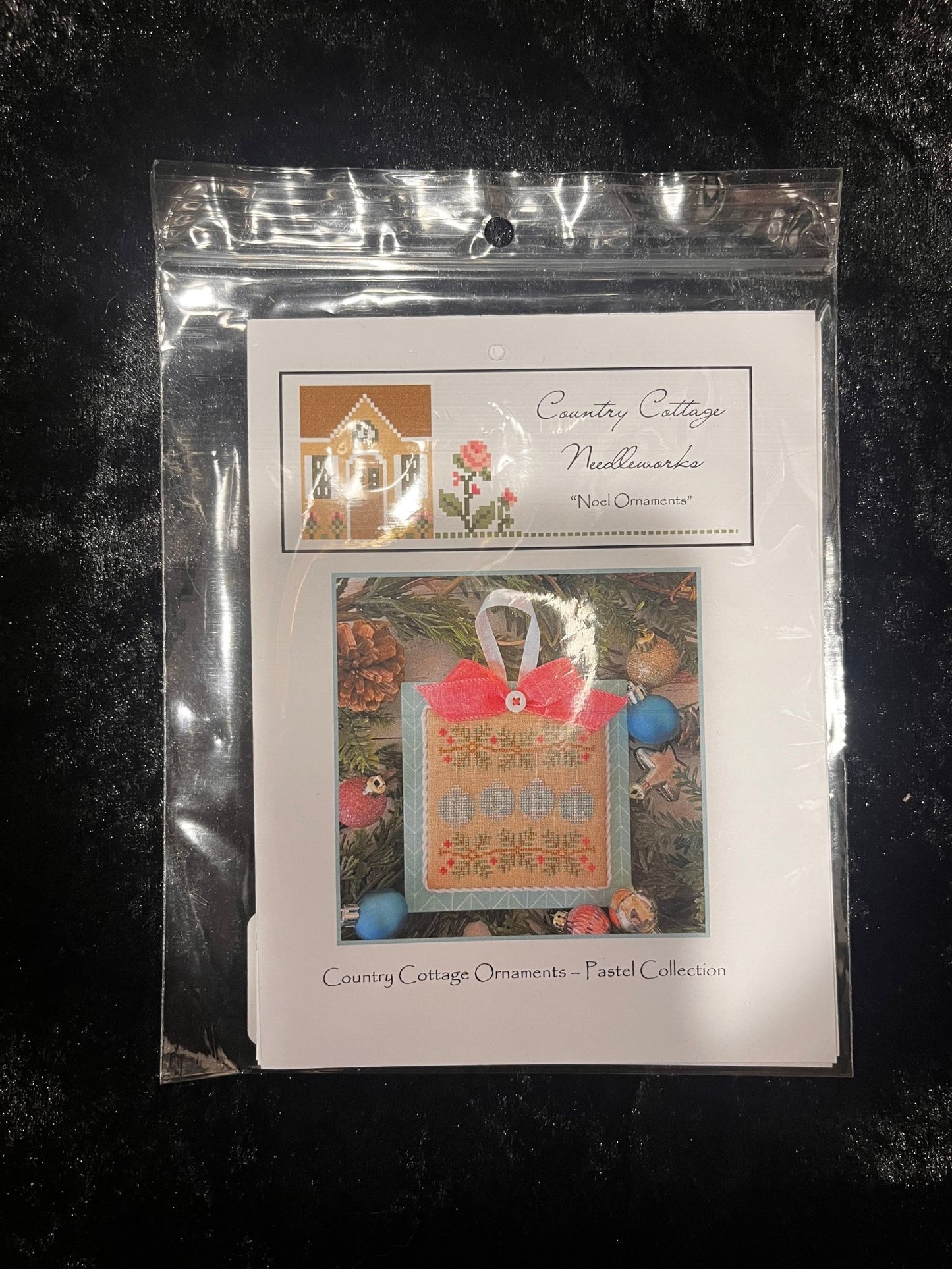 Noel Ornaments Cottage House Needleworks - Maple Grove Needleworks