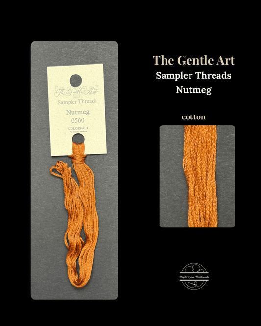 Nutmeg 0560 – The Gentle Art Sampler Threads Embroidery Floss - Maple Grove Needleworks